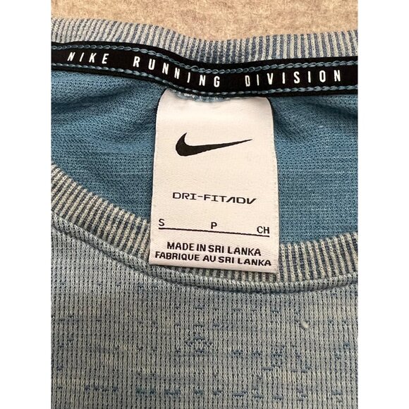 Nike Running Dri-Fit ADV Long Sleeve Wool Blend Running Shirt Women's Small - Picture 5 of 11